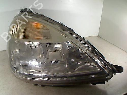 Used Right headlight MERCEDES-BENZ A-CLASS (W168) A 170 CDI (168.008) (90 hp) 26106253