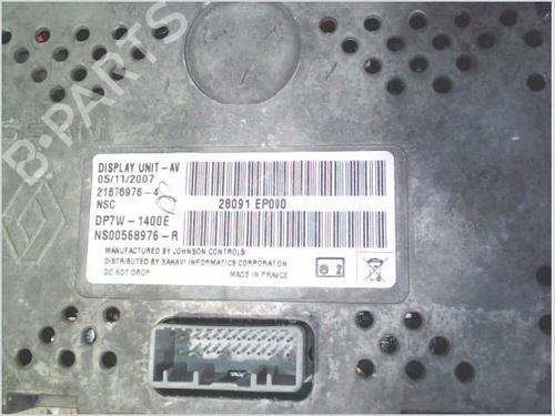Display monitor NISSAN QASHQAI / QASHQAI +2 I (J10, NJ10, JJ10E) 2.0 dCi All-wheel Drive | BP26430324C48 