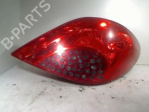 Used Right taillight PEUGEOT 207 (WA_, WC_) 1.6 HDi (90 hp) 26087451