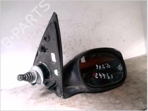 Used Right mirror PEUGEOT 206 SW (2E/K) 1.4 (75 hp) 26107189