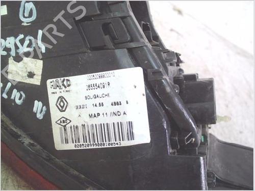 Left taillight RENAULT CLIO IV (BH_) 1.2 16V | BP26118652C34