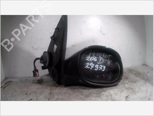 Used Right mirror PEUGEOT 206 Hatchback (2A/C) 1.4 HDi eco 70 (68 hp) 26101266