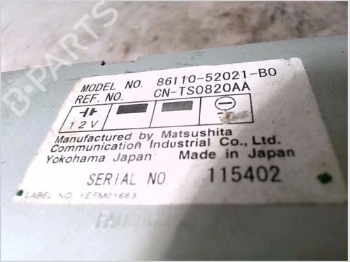 Radio TOYOTA YARIS (_P1_) 1.0 (SCP10_, SCP10R) | BP26105265E6 