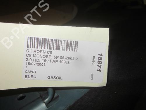 Motorhjelm CITROËN C8 (EA_, EB_) 2.0 HDi | BP26070686C1