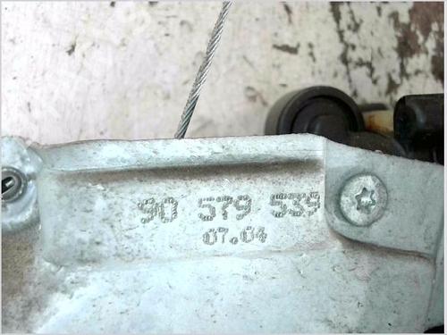 Rear left window mechanism OPEL ZAFIRA A MPV (T98) 2.2 DTI 16V (F75) | BP26088399C24