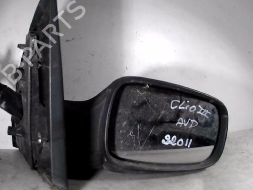 Used Right mirror RENAULT CLIO III (BR0/1, CR0/1) 1.2 16V (BR02, BR0J, BR11, CR02, CR0J, CR11) (75 hp) 26092814