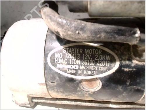 Starter HYUNDAI GALLOPER II (JK-01) 2.5 TD intercooler | BP26109411M8 