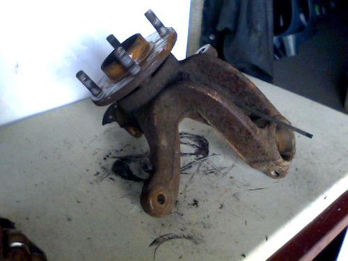 Left front steering knuckle FORD FUSION (JU_) 1.4 | BP26088533M25 