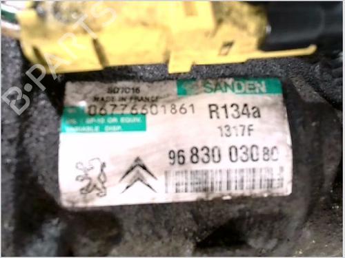 AC compressor PEUGEOT 407 (6D_) 1.6 HDi 110 (6D9HZC, 6D9HYC) | BP26104376M34 