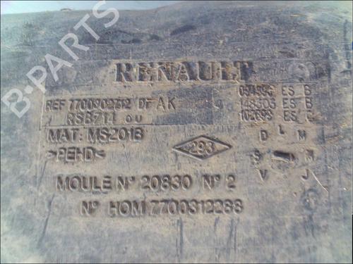 Bensintank RENAULT KANGOO Express (FC0/1_) 1.2 16V (FC05, FC0W, FC1D, FC1P, FC1K, FC0T) (75 hp) 26111773