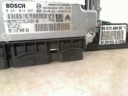 Centralita motor CITROËN C4 I (LC_) 1.6 HDi (109 hp) 26062073
