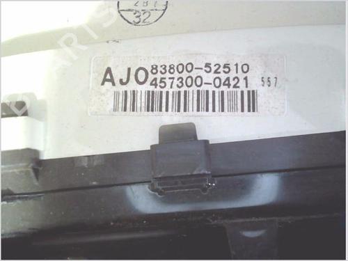 Instrument cluster TOYOTA YARIS VERSO (_P2_) 1.3 (NCP20_, NCP22_, NCP20R, NCP22R) | BP27395382C47 
