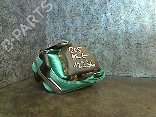 Used Rear left seatbelt PEUGEOT 205 II (20A/C) 1.0 (45 hp) 29314352