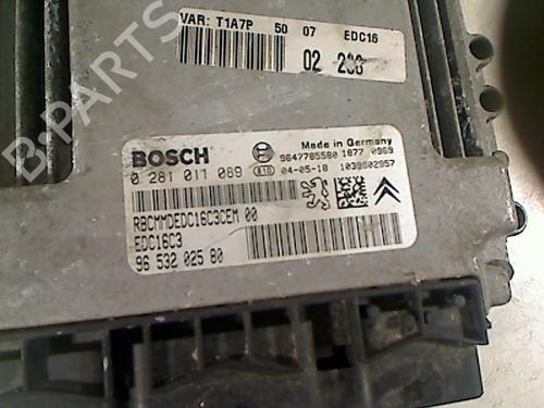 Engine control unit (ECU) PEUGEOT 206 Hatchback (2A/C) 1.4 HDi eco 70 | BP26061382M57 