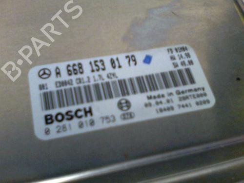 Used Engine control unit (ECU) MERCEDES-BENZ A-CLASS (W168) A 160 CDI (168.006) (75 hp) 26060131