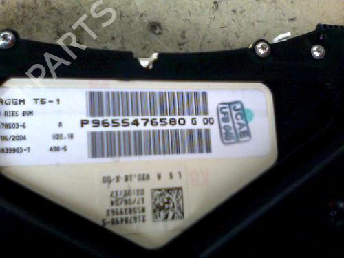 Display monitor PEUGEOT 307 (3A/C) 2.0 HDi 90 | BP26061681C48 