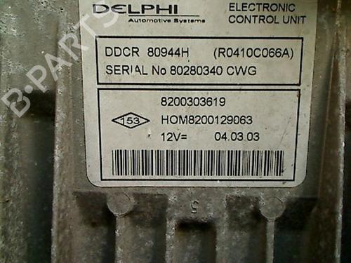 Used Engine control unit (ECU) Engine control unit (ECU) RENAULT CLIO II (BB_, CB_) 1.5 dCi (B/CB07) (65 hp) 32982724 32982724