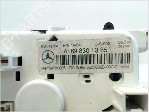 Climate control MERCEDES-BENZ A-CLASS (W169) A 180 CDI (169.007, 169.307) | BP33800822I5 - Image 5