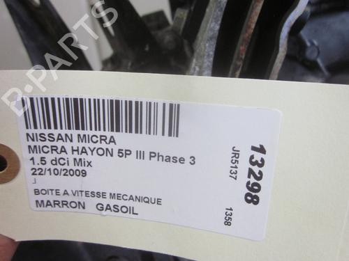 Gearbox NISSAN MICRA III (K12) 1.5 dCi | BP26071269M3 