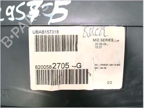 Instrument cluster RENAULT CLIO III (BR0/1, CR0/1) 1.5 dCi (BR17, CR17) | BP26116624C47 