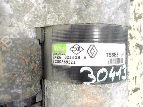 Starter RENAULT MODUS / GRAND MODUS (F/JP0_) 1.2 (JP0C, JP0K, FP0C, FP0K, FP0P, JP0P, JP0T) | BP30323728M8