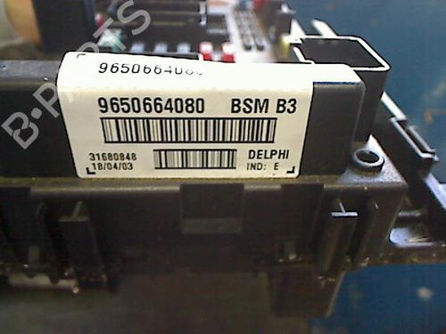Engine control unit (ECU) PEUGEOT 206 CC (2D) 2.0 S16 | BP26060481M57 