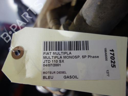 Engine FIAT MULTIPLA (186_) 1.9 JTD 110 | BP26064793M1 