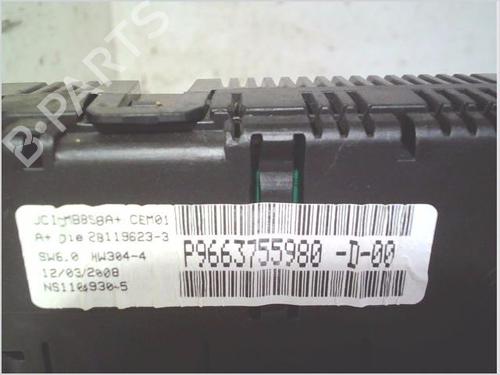 Instrument cluster CITROËN C4 Grand Picasso I (UA_) 1.6 HDi | BP26120294C47 