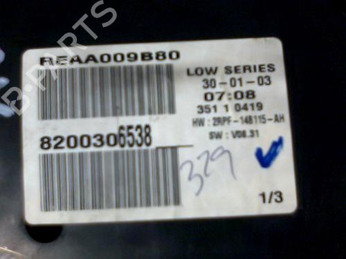 Instrument cluster RENAULT MEGANE II (BM0/1_, CM0/1_) 1.9 dCi (BM0G, CM0G) | BP26061305C47 