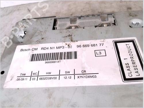 Radio CITROËN BERLINGO Box Body/MPV (B9) 1.6 HDi 90 16V | BP26105487E6 