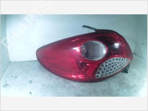 Used Left taillight PEUGEOT 206+ (2L_, 2M_) 1.4 HDi eco 70 (68 hp) 26098295