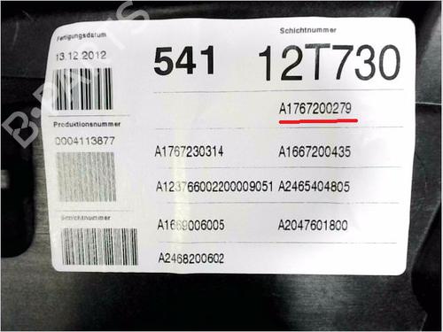 Front right window mechanism MERCEDES-BENZ A-CLASS (W176) A 200 CDI (176.001) | BP31267979C23