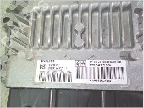Engine control unit (ECU) PEUGEOT 407 SW (6E_, 6D_) 2.0 HDi | BP26118447M57 