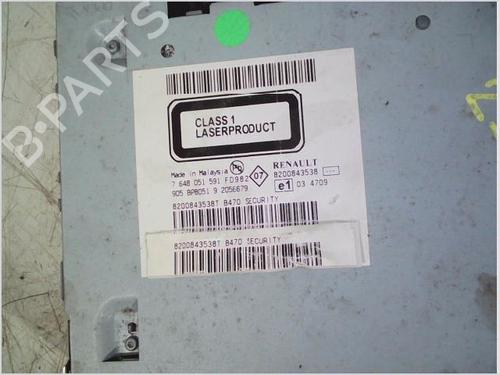 Radio RENAULT KANGOO Express (FW0/1_) 1.5 dCi 75 (FW07, FW10, FW04) | BP26112264E6 