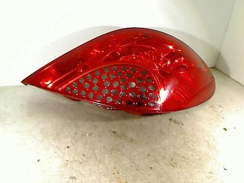 Used Right taillight PEUGEOT 207 (WA_, WC_) 1.4 HDi (68 hp) 26098702