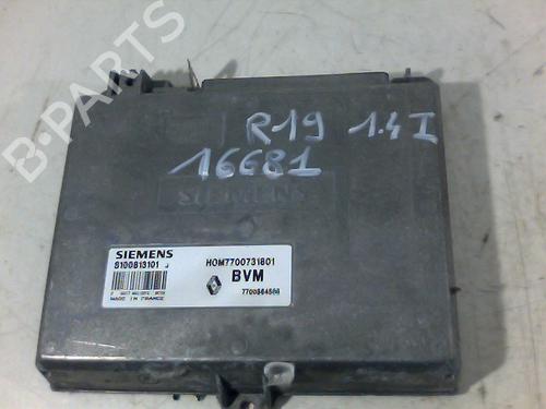 Used Engine control unit (ECU) RENAULT 19 I (B/C53_) 1.4 Cat (B/C532) (58 hp) 30765578