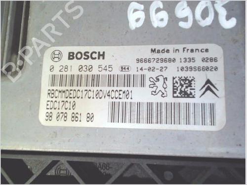 Engine control unit (ECU) CITROËN C3 II (SC_) 1.4 HDi 70 (SC8HZC, SC8HR0, SC8HP4) | BP33430462M57 - Image 2