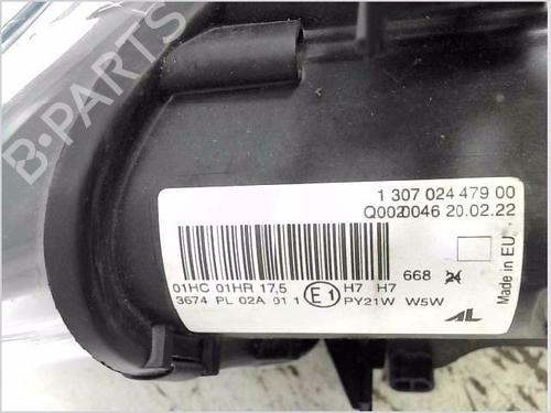 Højre forlygte RENAULT MEGANE III Hatchback (BZ0/1_, B3_) 1.2 TCe (BZ2B, BZ11) | BP29704861C29 