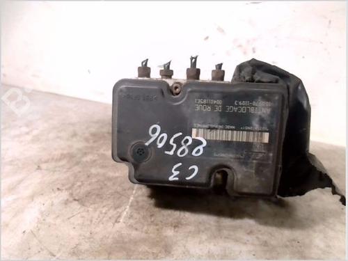 Used ABS pump CITROËN C3 I (FC_, FN_) 1.4 HDi (68 hp) 26119828