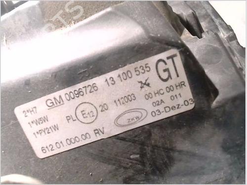 Venstre forlygte OPEL CORSA C (X01) 1.2 (F08, F68) | BP26109034C28 