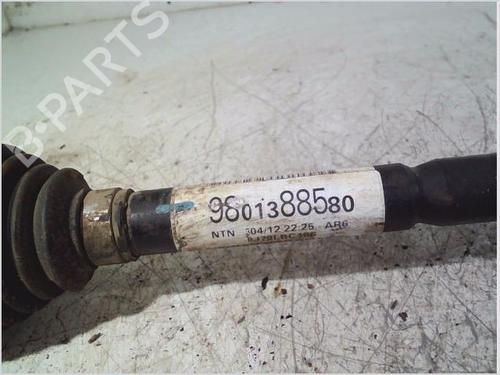 Left front driveshaft CITROËN C3 II (SC_) 1.2 VTi 82 | BP29497190M38 