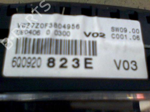 Display monitor VW POLO (9N_, 9A_) 1.4 TDI | BP26083636C48 