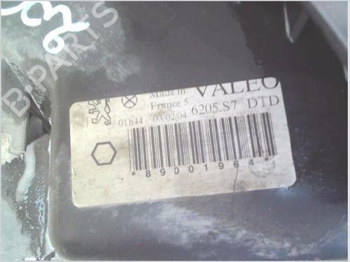 Right headlight PEUGEOT 206 Hatchback (2A/C) 1.9 D | BP27522347C29 