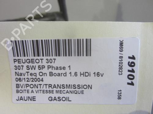 Gearbox PEUGEOT 307 SW (3H) 1.6 HDI 110 | BP28324134M3 