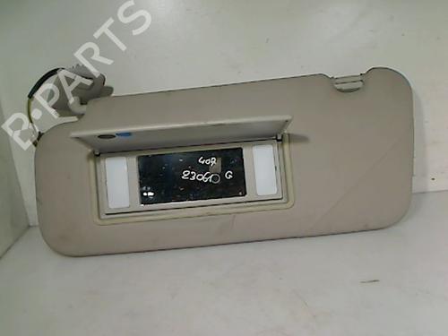 Used Left sun visor PEUGEOT 407 (6D_) 2.0 HDi 135 (6DRHRH, 6DRHRE, 6DRHRG, 6DRHRJ) (136 hp) 26076844