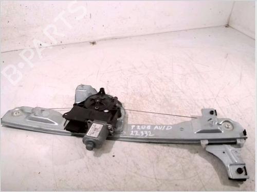 Lève-vitre avant droit PEUGEOT 208 I (CA_, CC_) 1.2 PureTech 82 (82 hp) 30755731