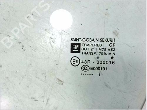 Front left door window OPEL MERIVA B MPV (S10) 1.7 CDTI (75) | BP26095276C18 