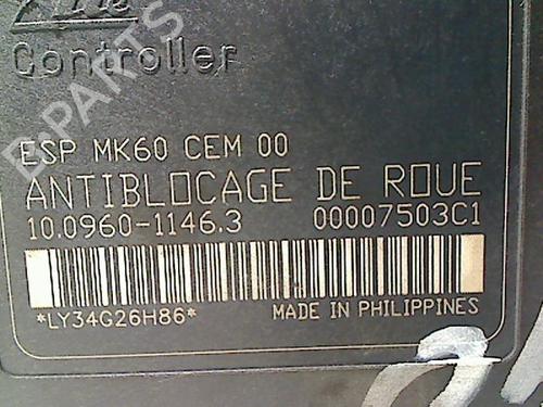 ABS pump CITROËN C5 II (RC_) 1.6 HDi (RC8HZB) | BP26086618M43 