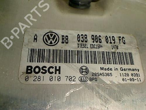 Engine control unit (ECU) VW GOLF IV (1J1) 1.9 TDI | BP26076530M57 