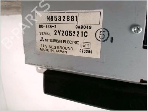 Display monitor MITSUBISHI PAJERO III Canvas Top (V6_W, V7_W) 3.2 DI-D (V68W, V78W) | BP29473192C48 